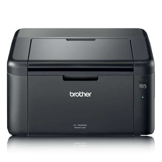 Лазерен принтер Brother HL-1222WE, монохромен, 2400 x 600 dpi, 20 стр/мин, Wi-Fi, USB, A4 - характеристика 1