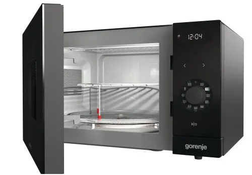 Микровълнова фурна Gorenje MO235SYB, електронно управление, 900W, 23l обем, 5 степени на мощност, черна - характеристика 3
